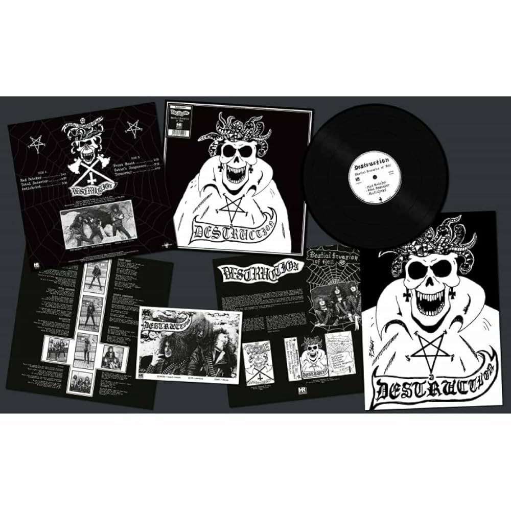 独LP Destruction Bestial Invasion Of Hell HRRLP8222 SOULFOOD 未開封 /00260 Destruction – Bestial Invasion Of Hell – Vinyl (Black